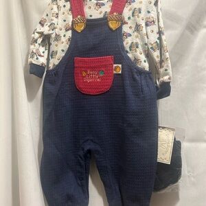 NWT Sz 0-3 mths coverall w/top